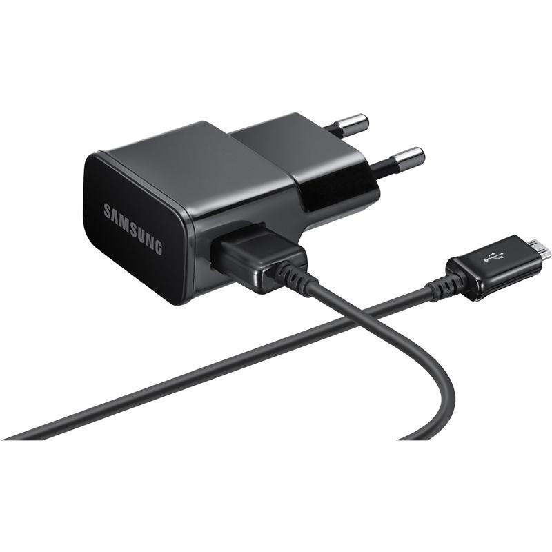 Захранване с USB изход и MicroUSB кабел за Samsung мобилни устройства (черен) - Samsung Travel 2А Charger ETA-U90EBE (bulk) | JAR Computers Захранване с USB изход и MicroUSB кабел за Samsung мобилни устройства (черен) - Samsung Travel 2А Charger ETA-U90EBE (bulk)