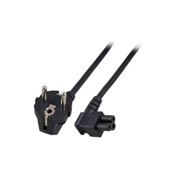 ACT AK5409 захранващ кабел Schuko CEE 7/7 към IEC C5, 1 m, черен | JAR Computers ACT AK5409 захранващ кабел Schuko CEE 7/7 към IEC C5, 1 m, черен