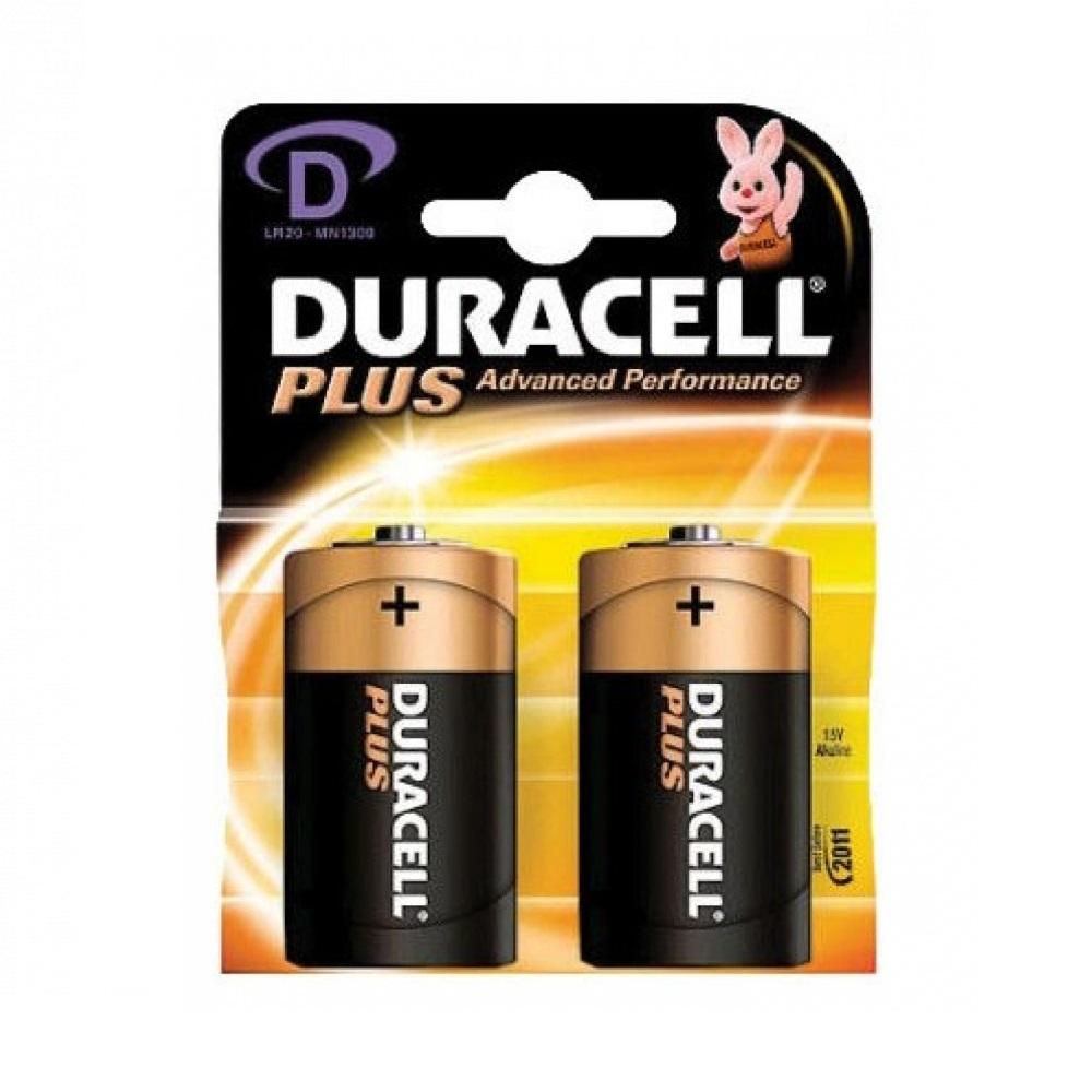 Алкална батерия Duracell Plus Power, D, LR20, 1.5 V, блистер 2 бр. | JAR Computers Алкална батерия Duracell Plus Power, D, LR20, 1.5 V, блистер 2 бр.
