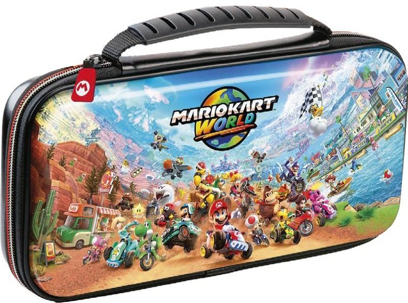 Калъф Nacon - Game Traveler Deluxe Travel Case, Mario Kart World (Nintendo Switch 2/Switch/OLED) | JAR Computers Калъф Nacon - Game Traveler Deluxe Travel Case, Mario Kart World (Nintendo Switch 2/Switch/OLED)