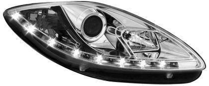 Кристални фарове SEAT ALTEA, LEON, TOLEDO (2009+) - хром | JAR Computers Кристални фарове SEAT ALTEA, LEON, TOLEDO (2009+) - хром