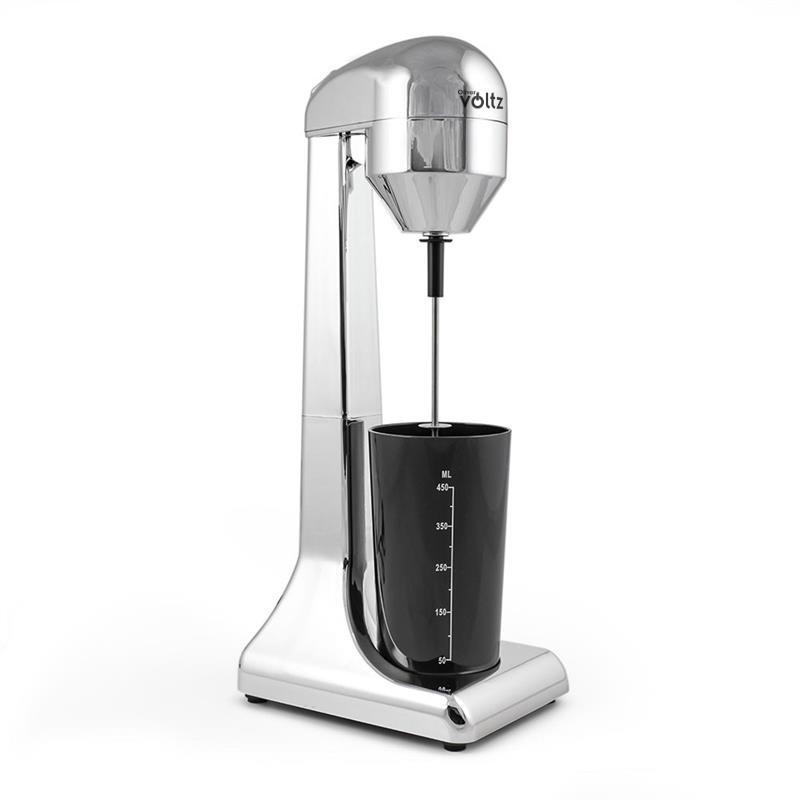 Миксер за фрапе Oliver Voltz OV51163D, 100W, 2 скорости, Метална бъркалка, Хром
