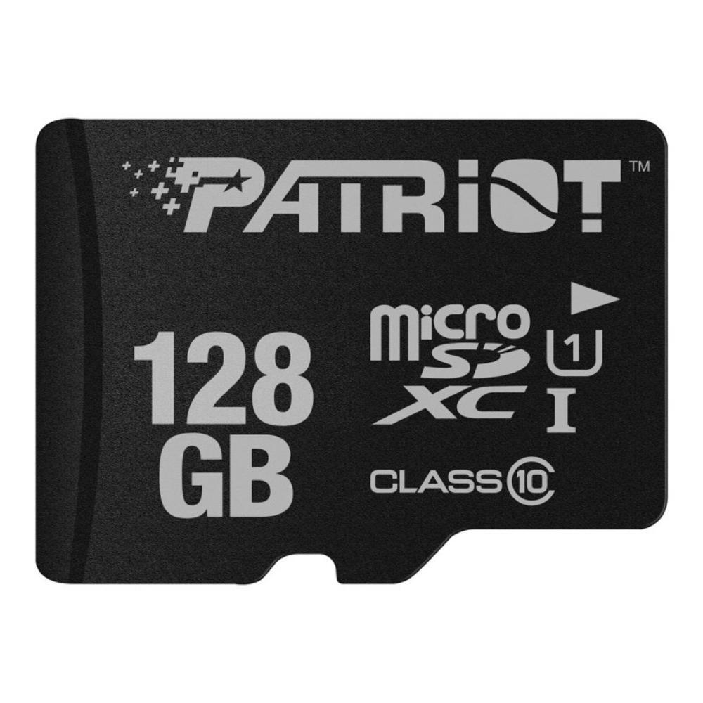 Patriot LX Series 128 GB microSDXC Black UHS-I U1 Class 10 (PSF128GMDC10) (PATRPSF128GMDC10) | JAR Computers Patriot LX Series 128 GB microSDXC Black UHS-I U1 Class 10 (PSF128GMDC10) (PATRPSF128GMDC10)