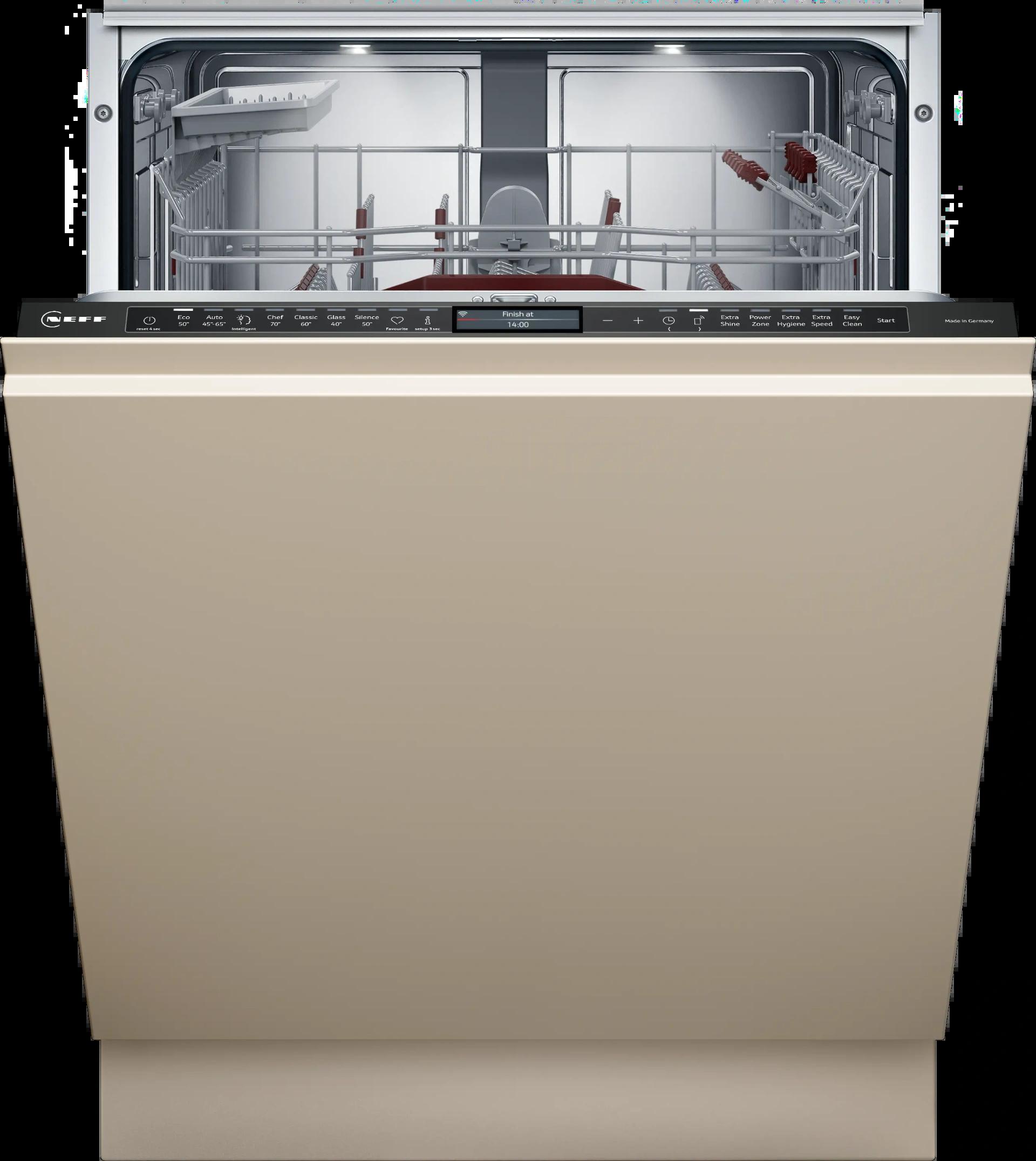 Съдомиялна машина за вграждане NEFF S199ZB803E , 13 комплекта, B