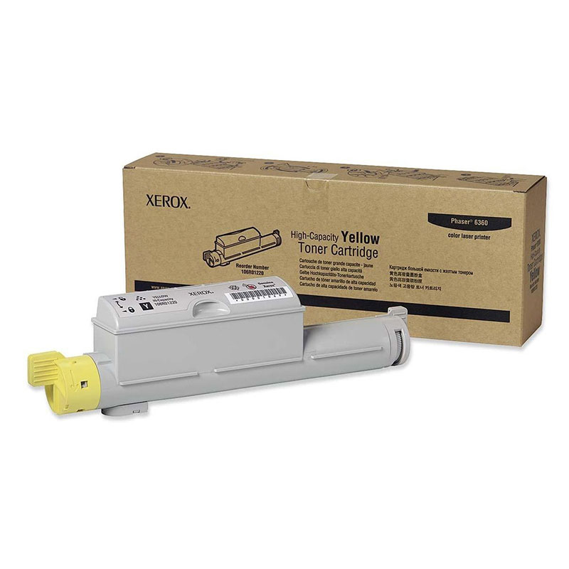 Тонер Xerox 106R01220 Yell P6360 орг 12k | JAR Computers Тонер Xerox 106R01220 Yell P6360 орг 12k