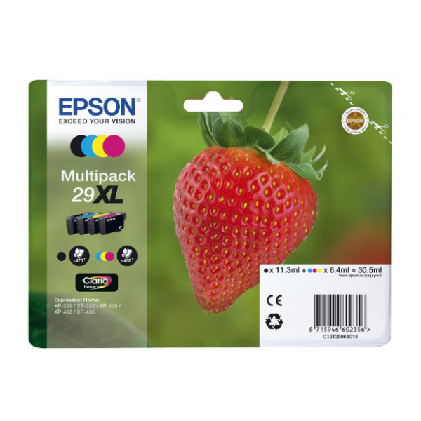 XP 235/332/335/432/435 SERIES 29 INK CRTR MULTIPACK XL (EPST299640)