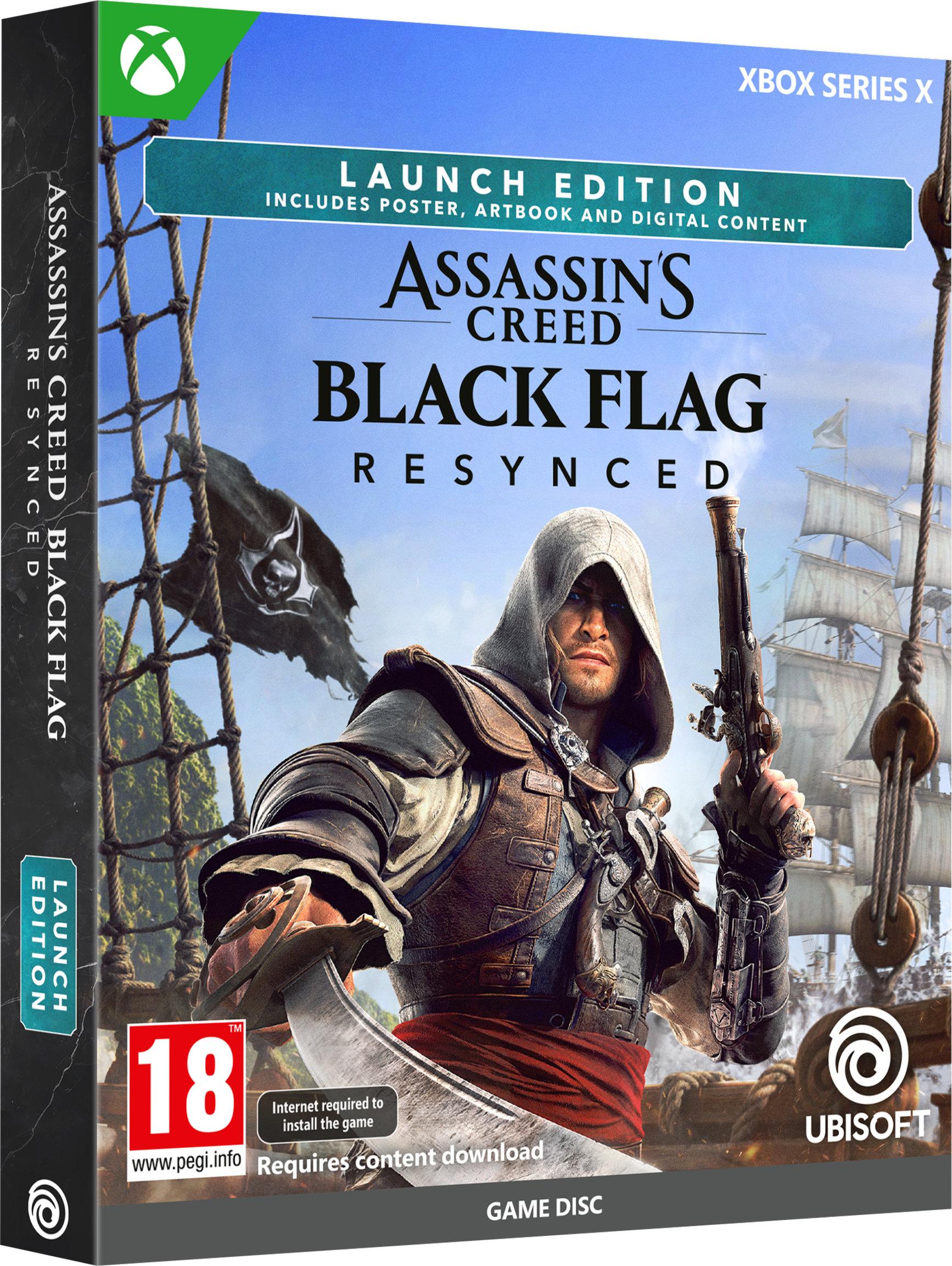 Assassin's Creed: Black Flag Resynced - Launch Edition (Xbox Series X) | JAR Computers Assassin's Creed: Black Flag Resynced - Launch Edition (Xbox Series X)