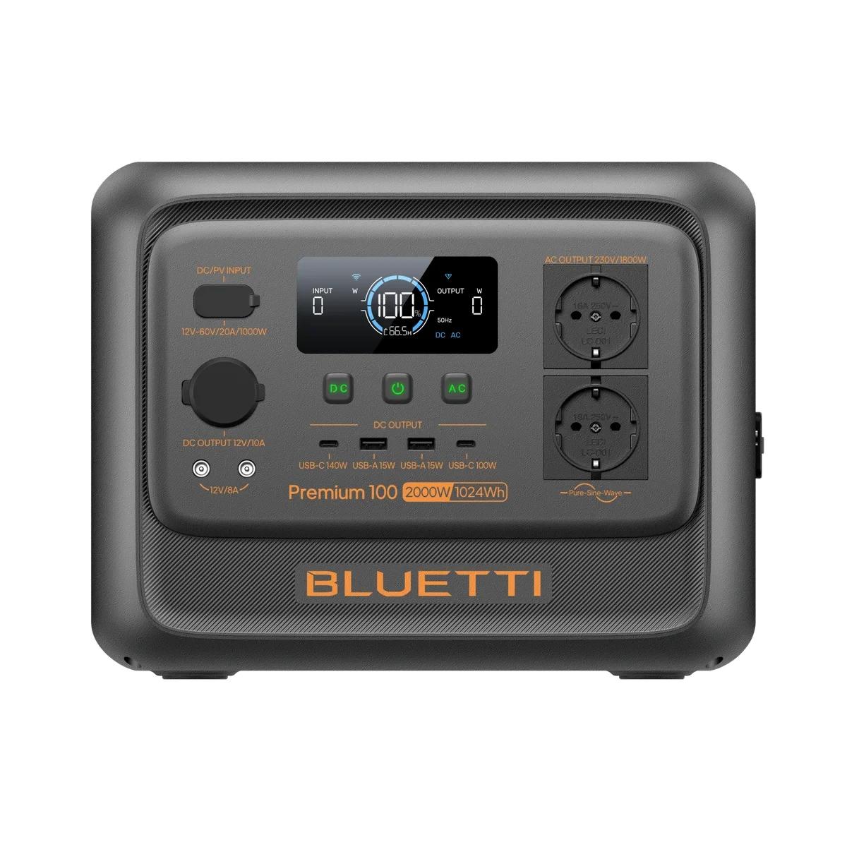 Bluetti Преносима електростанция Portable Power Station Premium 100 V2 | JAR Computers Bluetti Преносима електростанция Portable Power Station Premium 100 V2