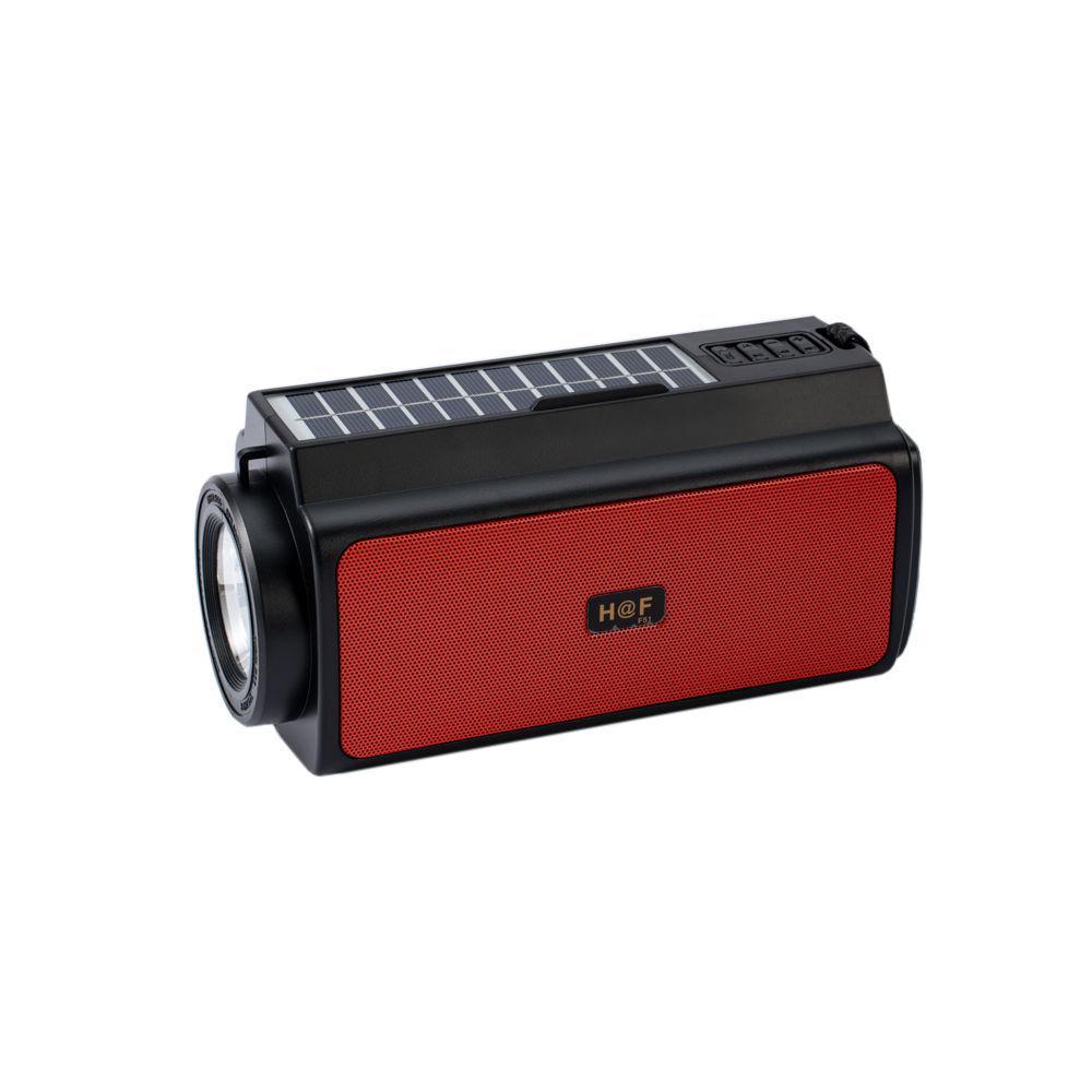 HOME SP HF-F51 Solar/Torch/Bluetooth/USB/micro SD/FM Red