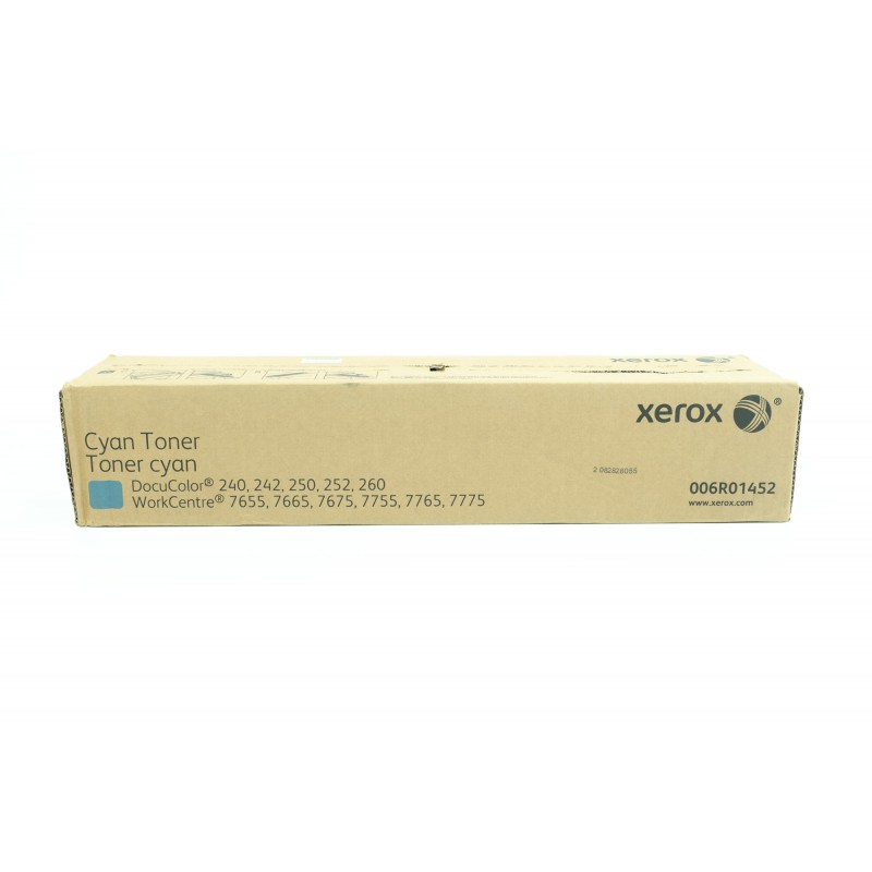 КОМПЛЕКТ 2 КАСЕТИ ЗА XEROX Work Centre 7655/7665/7675/7755/7765/7775/DocuColor 240/242/252/252/260 - Cyan - Twin Pack - P№ 006R01452 - `2 x 34000k`