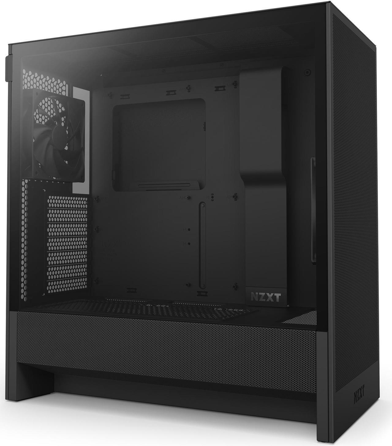 Кутия NZXT H5 Flow 2024 Black, Mid-Tower | JAR Computers Кутия NZXT H5 Flow 2024 Black, Mid-Tower