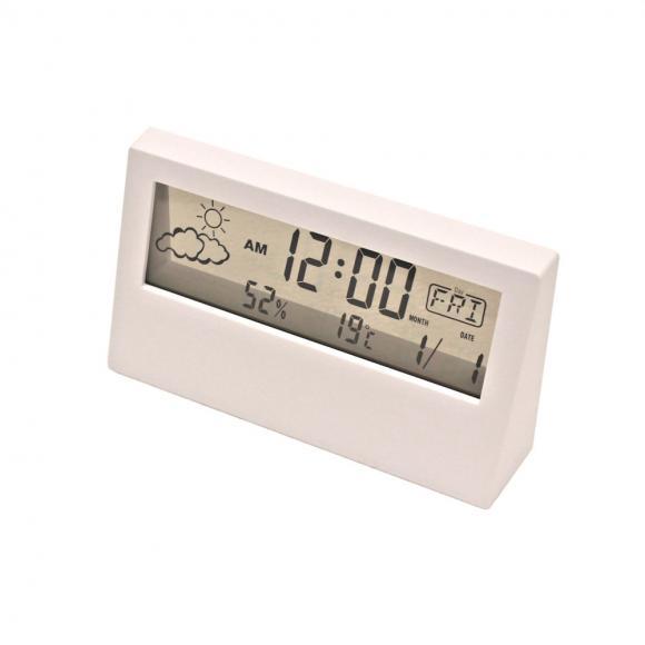 MTR Clock 618G TEMP/voice White | JAR Computers MTR Clock 618G TEMP/voice White