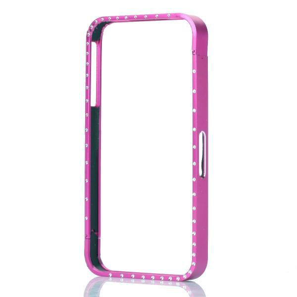 Алуминиев бъмпер за iPhone 4/4S - Cross Line Aluminum Bumper (розов) | JAR Computers Алуминиев бъмпер за iPhone 4/4S - Cross Line Aluminum Bumper (розов)