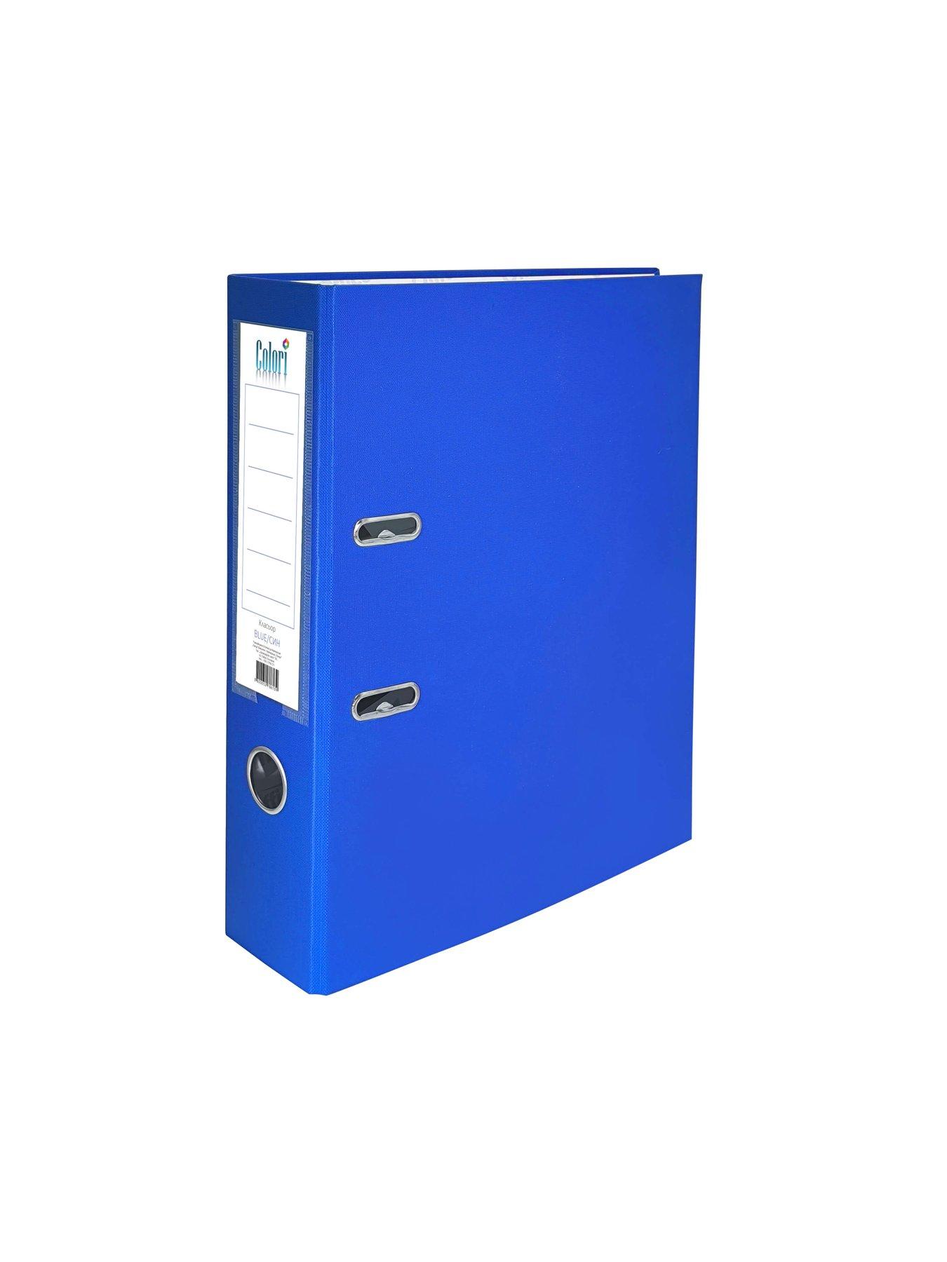 Colori Класьор, 8 cm, PP, несглобен, син, 50 броя | JAR Computers Colori Класьор, 8 cm, PP, несглобен, син, 50 броя