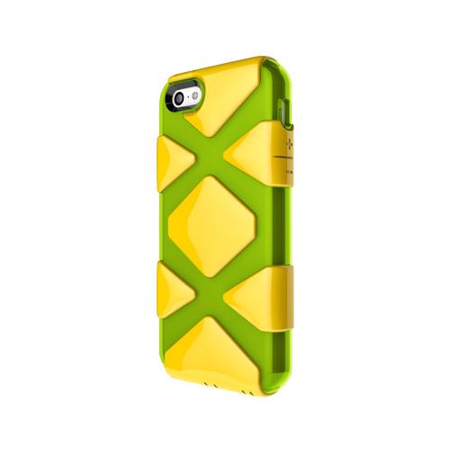 Хибриден кейс с висока степен на защита за iPhone 5C - SwitchEasy Hero (жълт) | JAR Computers Хибриден кейс с висока степен на защита за iPhone 5C - SwitchEasy Hero (жълт)