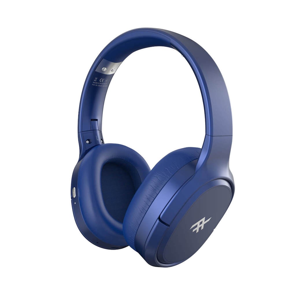 iFrogz Airtime Vibe Wireless Active Noise Cancelling Headphones - безжични слушалки с активна изолация на околния шум (син)