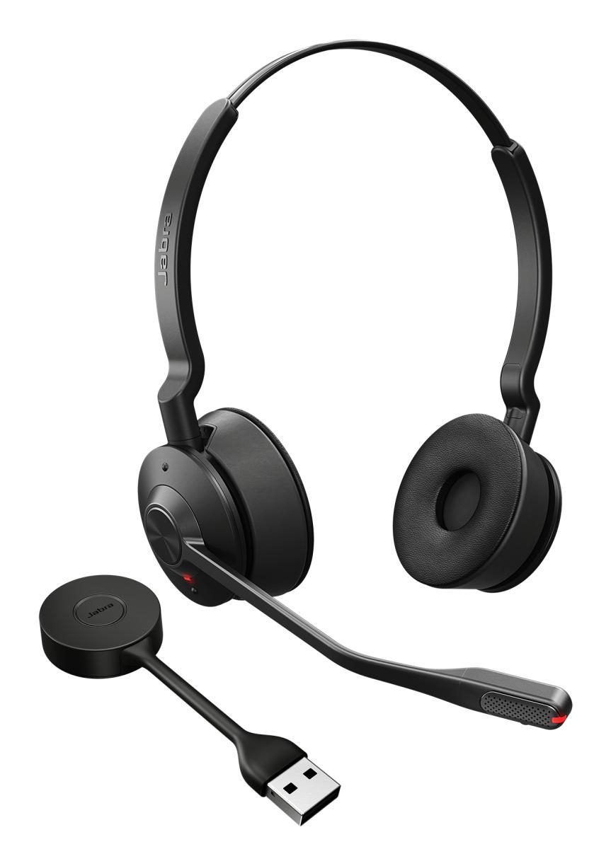Jabra Engage 55 SE - USB-A UC Stereo, EMEA/APAC, Low Power | JAR Computers Jabra Engage 55 SE - USB-A UC Stereo, EMEA/APAC, Low Power