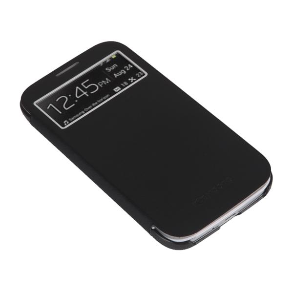 Кожен калъф, тип портфейл за Samsung Galaxy S4 i9500 - X-doria Dash Folio View Case (черен) | JAR Computers Кожен калъф, тип портфейл за Samsung Galaxy S4 i9500 - X-doria Dash Folio View Case (черен)