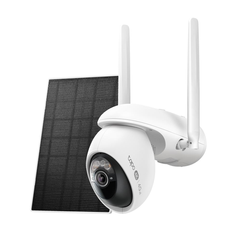 Комплект охранителна камера Pan/Tilt Wi-Fi/4G LTE и соларен панел TP-Link Tapo C665G KIT