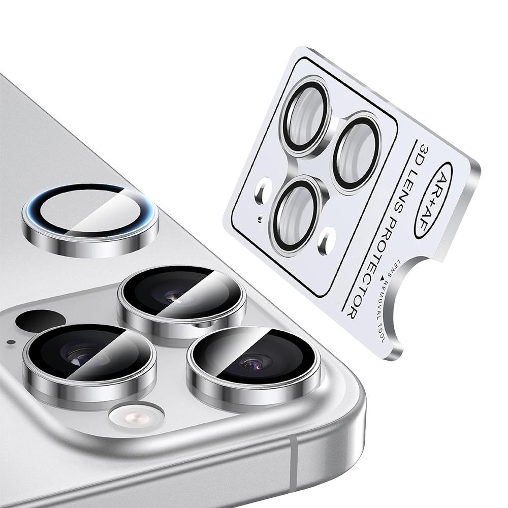 Metal Camera Lens Apple iPhone 15 Pro/15 Pro Max /сребристи/ NORDIC | JAR Computers Metal Camera Lens Apple iPhone 15 Pro/15 Pro Max /сребристи/ NORDIC