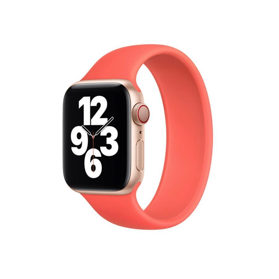 Оригинална силиконова каишка за Apple Watch 44мм, 45мм, 46мм, Ultra, Ultra 2, Ultra 3 49 - Apple Nectarine Solo Loop Band Size 10 (разопакован) | JAR Computers Оригинална силиконова каишка за Apple Watch 44мм, 45мм, 46мм, Ultra, Ultra 2, Ultra 3 49 - Apple Nectarine Solo Loop Band Size 10 (разопакован)