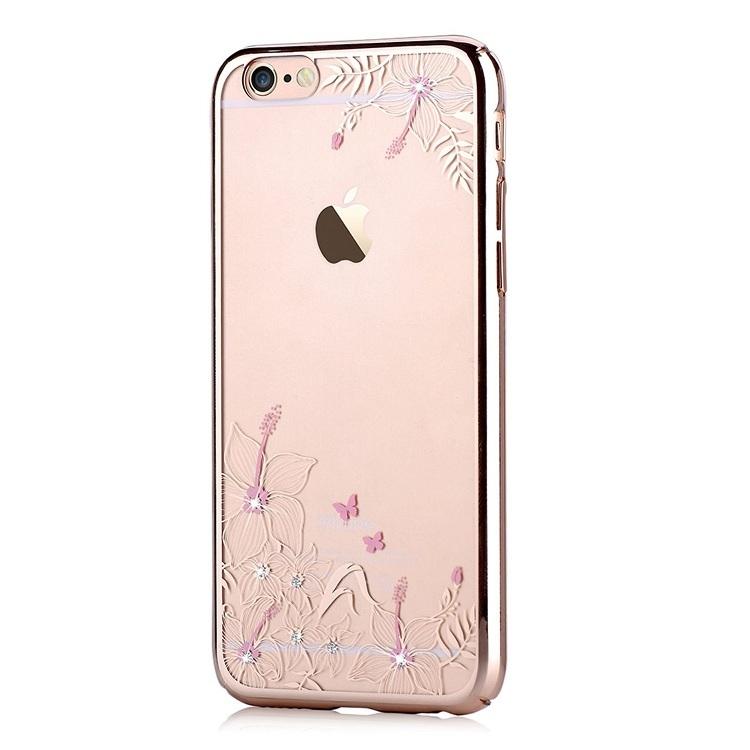 Поликарбонатов кейс за iPhone 6, iPhone 6S (с кристали Сваровски) - Devia Engaging Case (златист) | JAR Computers Поликарбонатов кейс за iPhone 6, iPhone 6S (с кристали Сваровски) - Devia Engaging Case (златист)