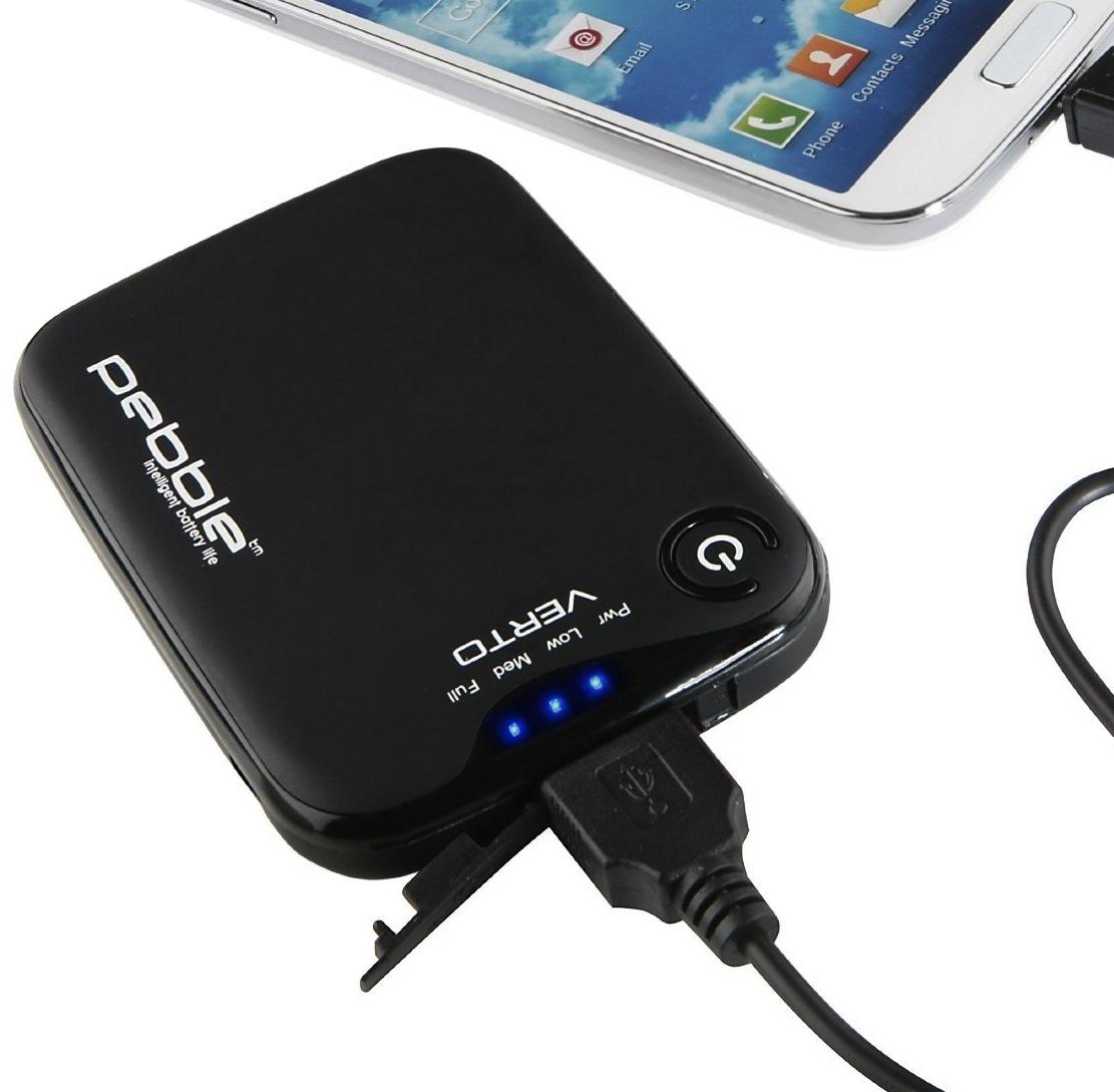 Резервна външна батерия за мобилни устройства 3700 mAh - Veho Pebble Verto 3700 mAh (черен) | JAR Computers Резервна външна батерия за мобилни устройства 3700 mAh - Veho Pebble Verto 3700 mAh (черен)