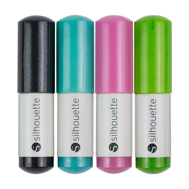 Silhouette Glitter Sketch Pens - 4 Pens