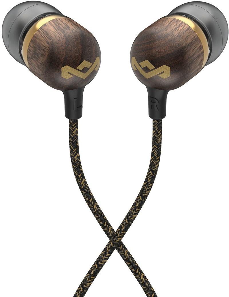 Слушалки с микрофон House of Marley - Smile Jamaica USB-C, Brass