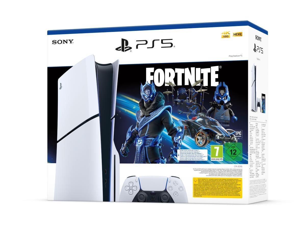 Sony Playstation 5 Slim Fortnite 1 TB Wi-Fi Black, White | JAR Computers Sony Playstation 5 Slim Fortnite 1 TB Wi-Fi Black, White