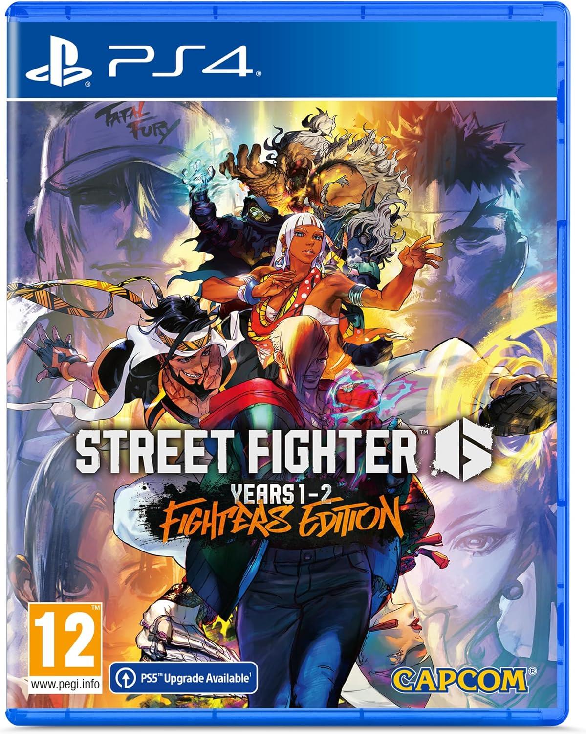 Street Fighter 6: Years 1-2 Fighters Edition (PS4) | JAR Computers Street Fighter 6: Years 1-2 Fighters Edition (PS4)