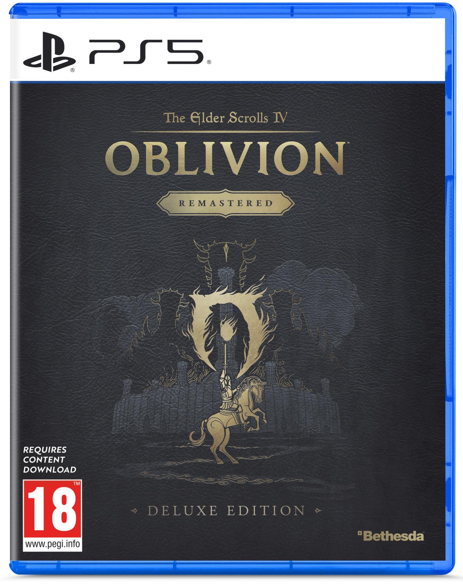 The Elder Scrolls IV: Oblivion Remastered - Deluxe Edition (PS5) | JAR Computers The Elder Scrolls IV: Oblivion Remastered - Deluxe Edition (PS5)