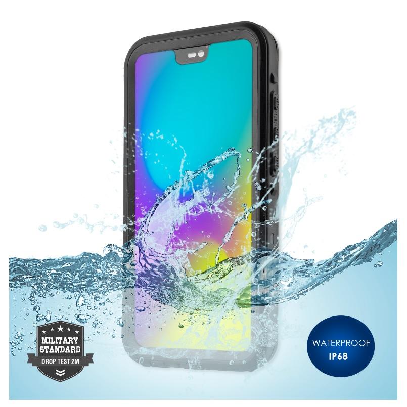 Ударо и водоустойчив калъф за Huawei P20 Lite - 4smarts Rugged Case Active Pro STARK (черен) | JAR Computers Ударо и водоустойчив калъф за Huawei P20 Lite - 4smarts Rugged Case Active Pro STARK (черен)