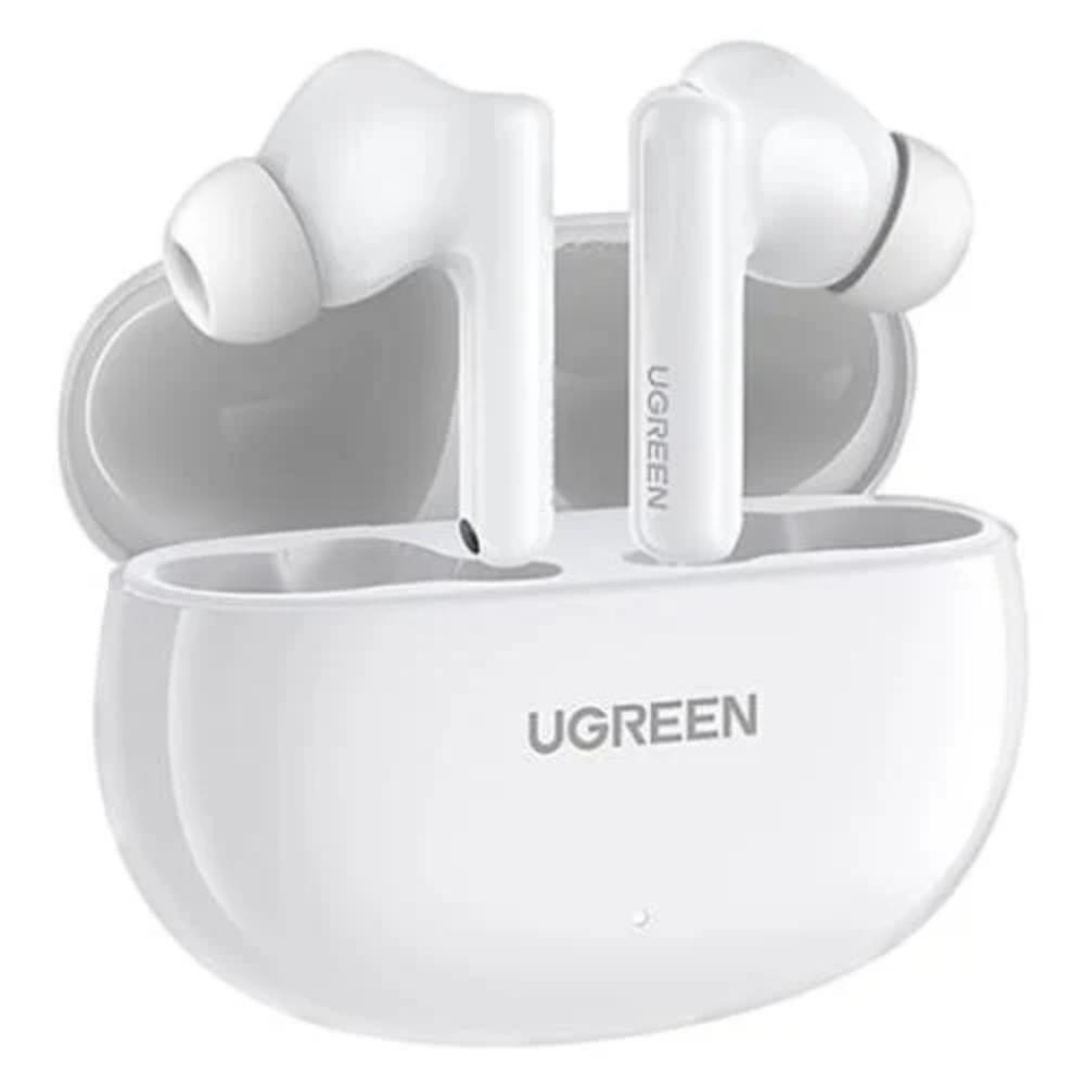 Ugreen Ακουστικά TWS WS205 HiTune Hybrid ANC λευκό (45585) (UGR45585)