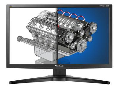 VIEWSONIC VP2766-2K-W 27inch Frameless QHD SuperClear IPS sRGB HDMI USB-C full ergonomic stand Monitor