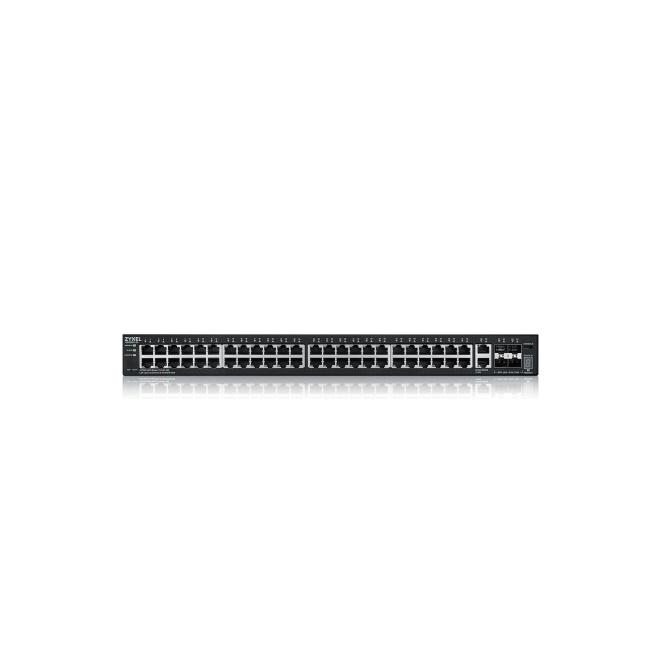 ZyXEL XGS2220-54, L3 Access Switch, 48x1G RJ45, 2x10mG RJ45, 4x10G SFP+ Uplink, incl. 1 yr NebulaFlex Pro | JAR Computers ZyXEL XGS2220-54, L3 Access Switch, 48x1G RJ45, 2x10mG RJ45, 4x10G SFP+ Uplink, incl. 1 yr NebulaFlex Pro