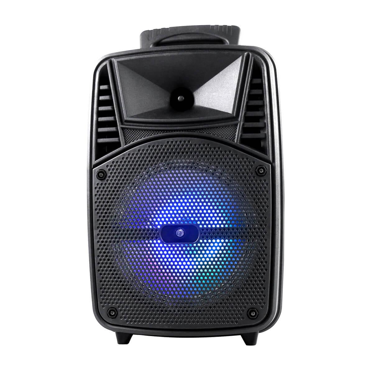 Безжичен спийкър с функция за караоке за мобилни устройства - Omega Speaker OG84 20W + 3W Tweeter Karaoke (черен) | JAR Computers Безжичен спийкър с функция за караоке за мобилни устройства - Omega Speaker OG84 20W + 3W Tweeter Karaoke (черен)