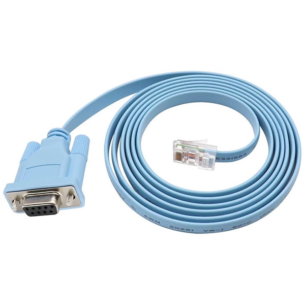 Console Cable Cisco RJ45 M to DB9 F, 1.8m, Blue