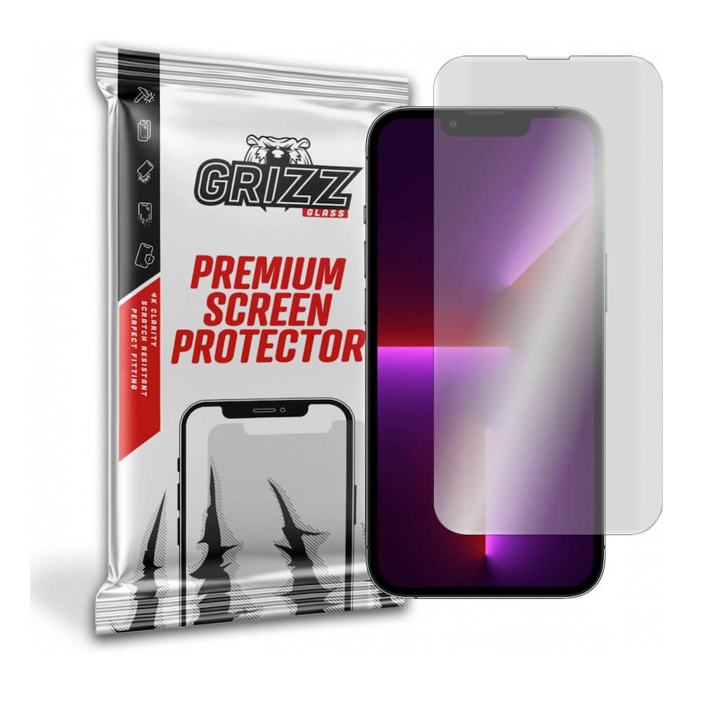 GrizzGlass PaperScreen Matte Screen Protector - качествено матирано защитно покритие за дисплея на iPhone 13 Pro (един брой)