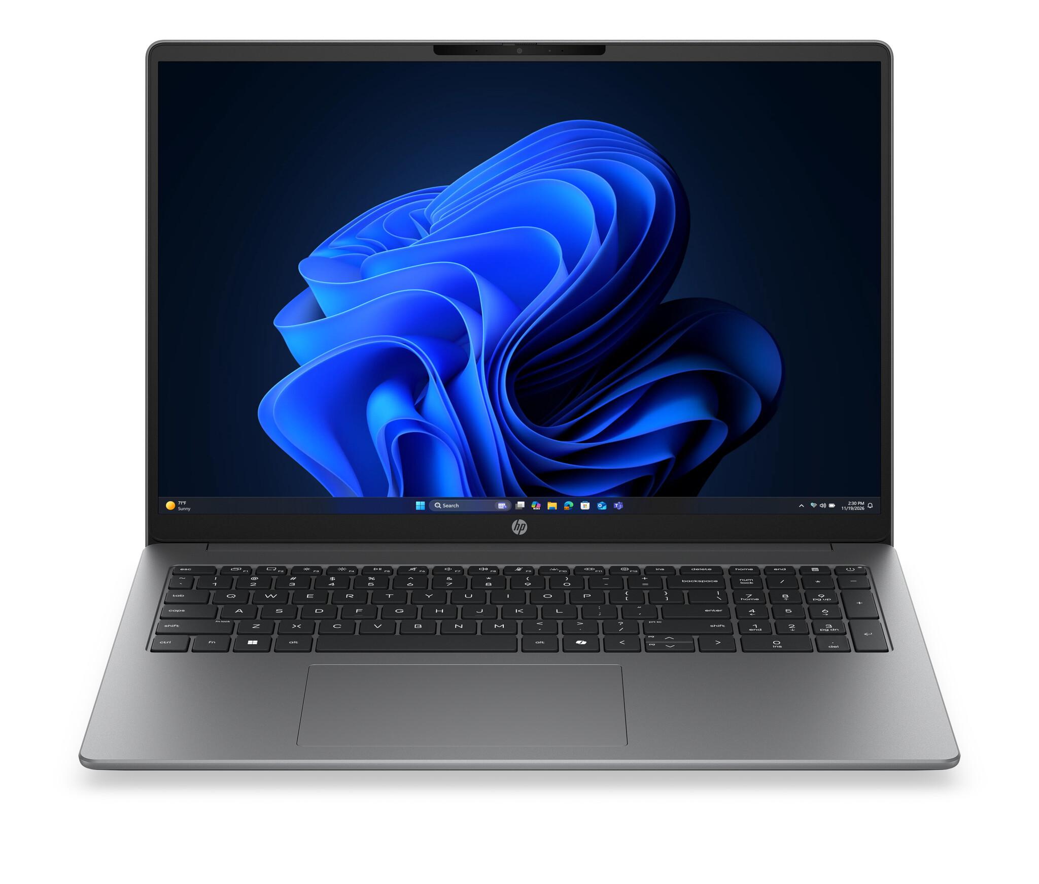HP 200 G2i 16 Intel Core 5 120U Ноутбук 40,6 см (16") WUXGA 12 GB DDR5-SDRAM 512 GB SSD Wi-Fi 6 (802.11ax) Безплатна DOS Сребърен
