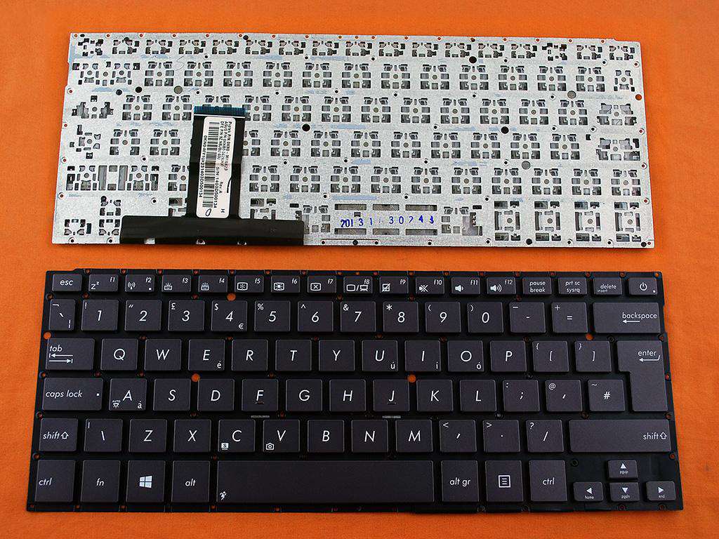 Клавиатура за лаптоп Asus UX31E Без Рамка (Голям Enter-UK) Тъмно Кафява - Metal Brown | JAR Computers Клавиатура за лаптоп Asus UX31E Без Рамка (Голям Enter-UK) Тъмно Кафява - Metal Brown