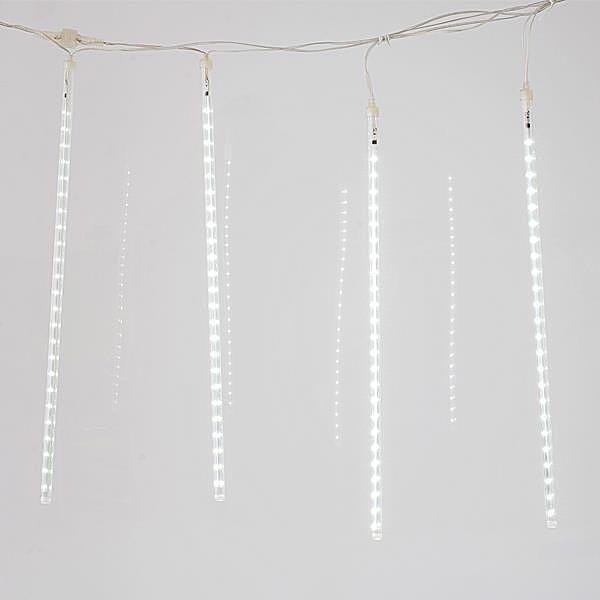 Коледни лампички висулки 240 LED, 7V, 5х50 см, с адаптор и конектор | JAR Computers Коледни лампички висулки 240 LED, 7V, 5х50 см, с адаптор и конектор