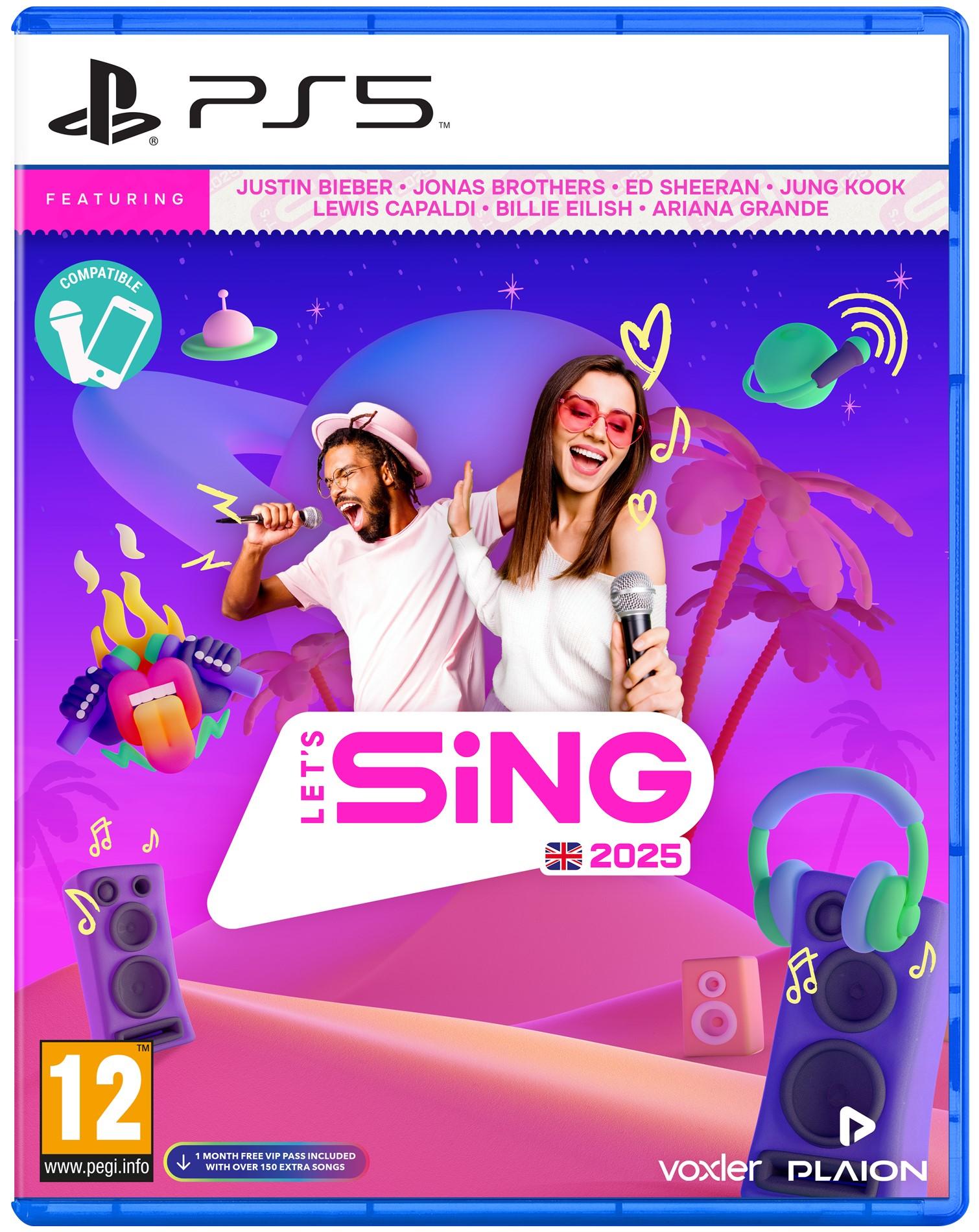 Let's Sing 2025 (PS5) | JAR Computers Let's Sing 2025 (PS5)