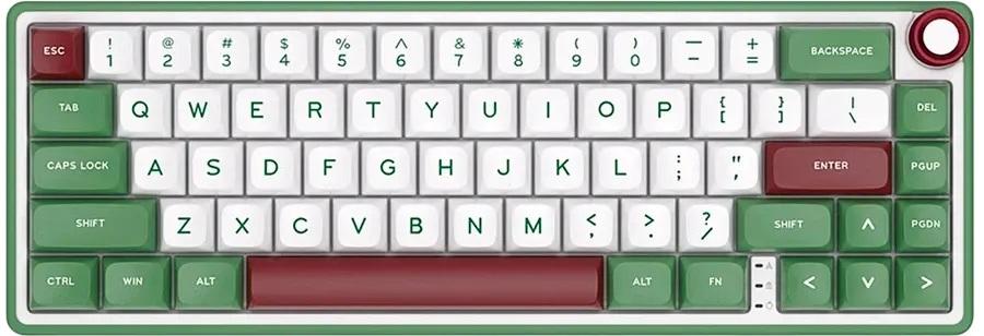 Механична клавиатура Royal Kludge – R65, Chartreuse, RGB, зелена | JAR Computers Механична клавиатура Royal Kludge – R65, Chartreuse, RGB, зелена