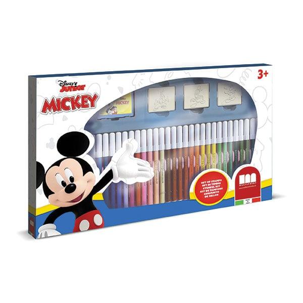 Multiprint Комплект за рисуване Mickey Mouse, с 36 флумастера | JAR Computers Multiprint Комплект за рисуване Mickey Mouse, с 36 флумастера