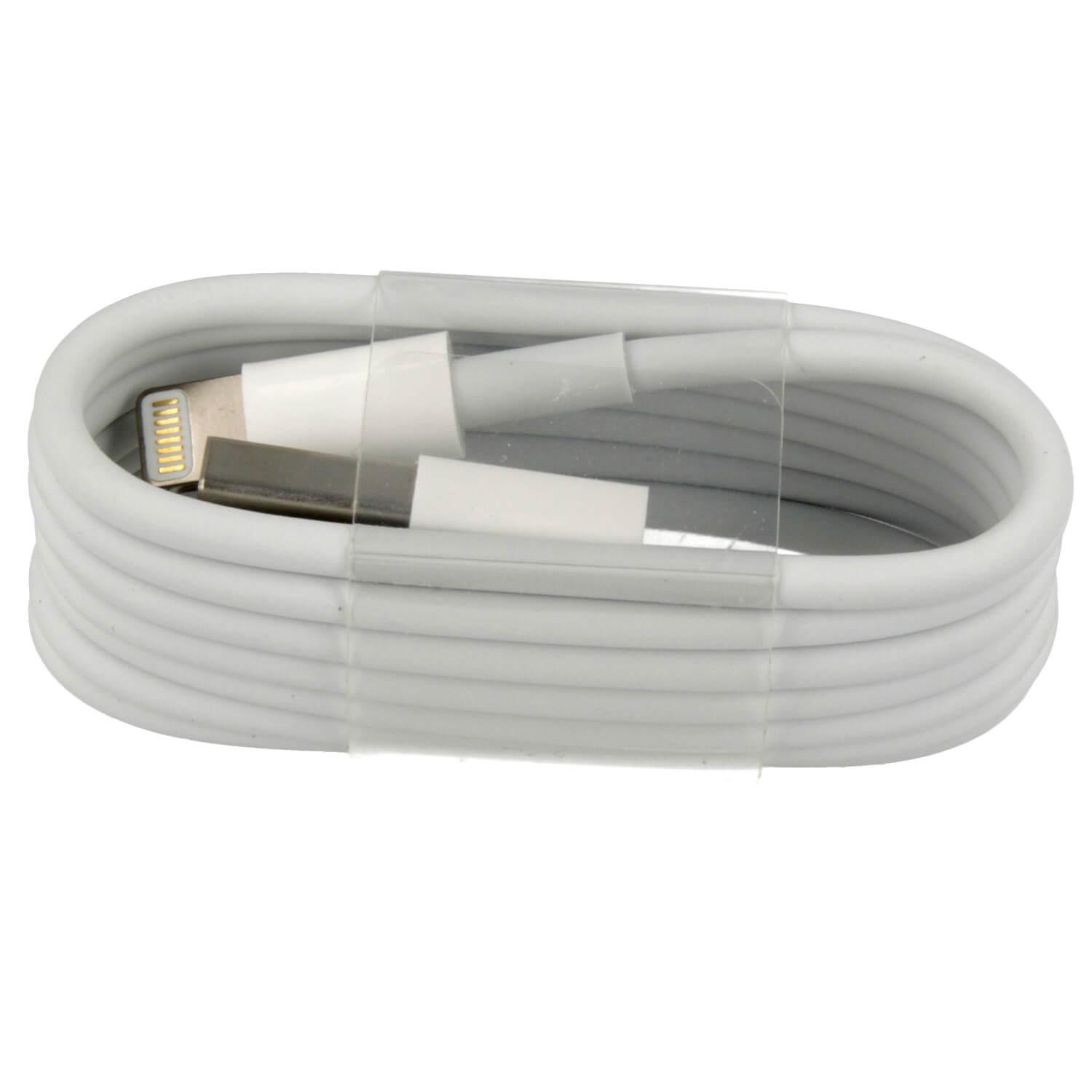 OEM Lightning to USB Cable 1m. - USB кабел за iPhone, iPad и iPod с Lightning (бял) (100 см.) | JAR Computers OEM Lightning to USB Cable 1m. - USB кабел за iPhone, iPad и iPod с Lightning (бял) (100 см.)