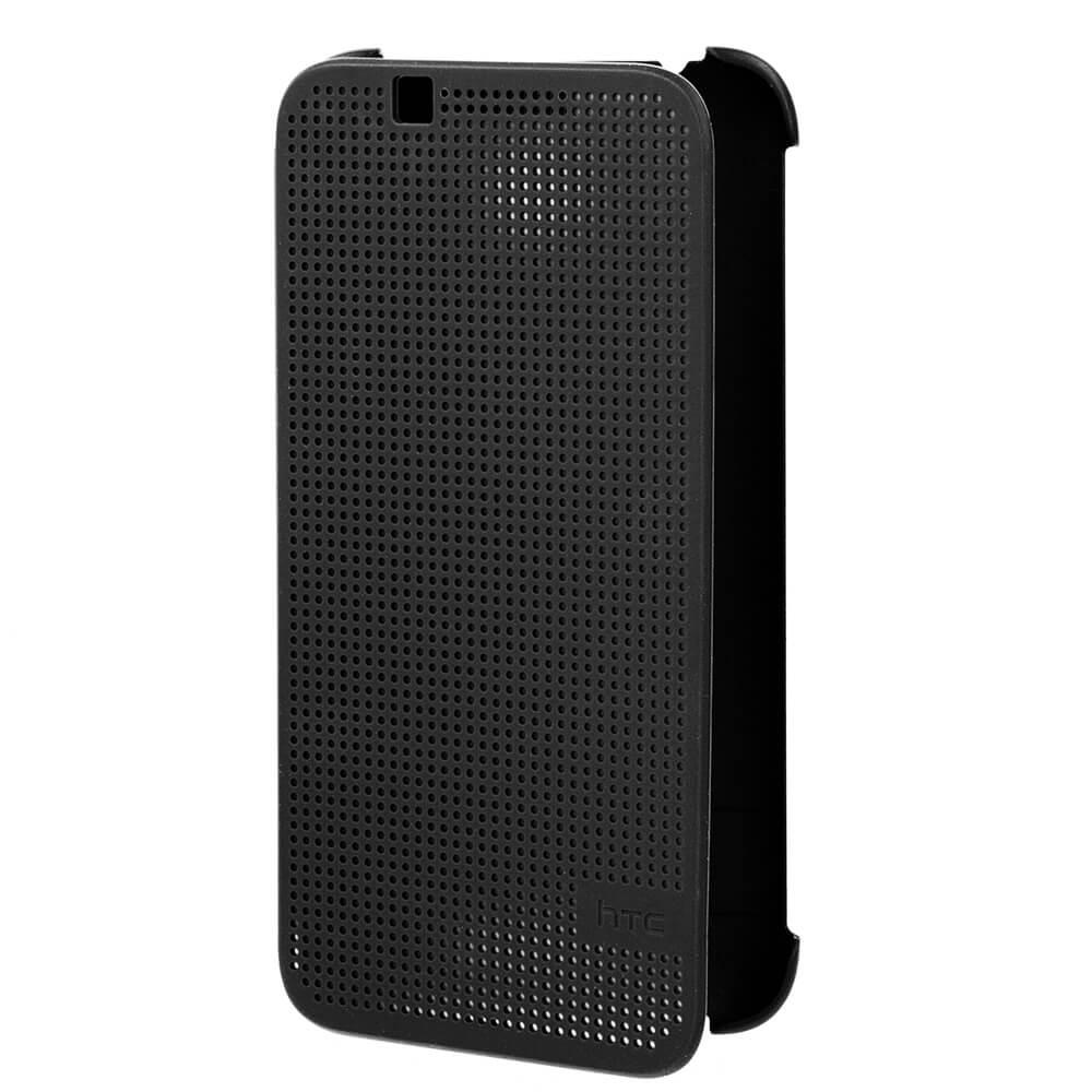 Оригинален кейс с активен капак за HTC Desire 510 - HTC Case Dot Flip HC M130 (черен) | JAR Computers Оригинален кейс с активен капак за HTC Desire 510 - HTC Case Dot Flip HC M130 (черен)