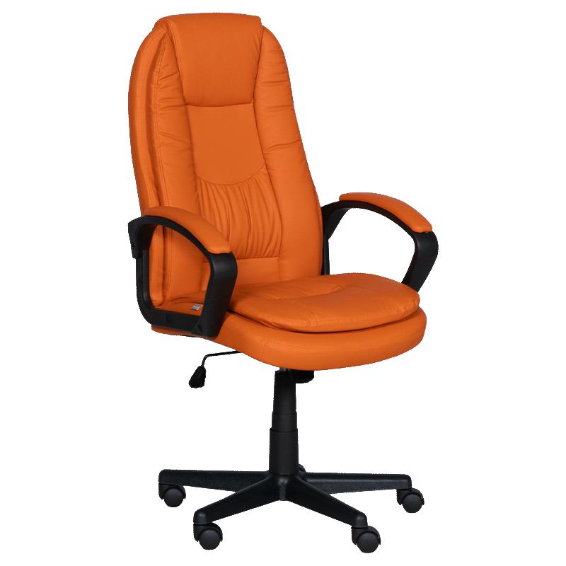 Президентски офис стол Carmen 6682-1 - оранжев