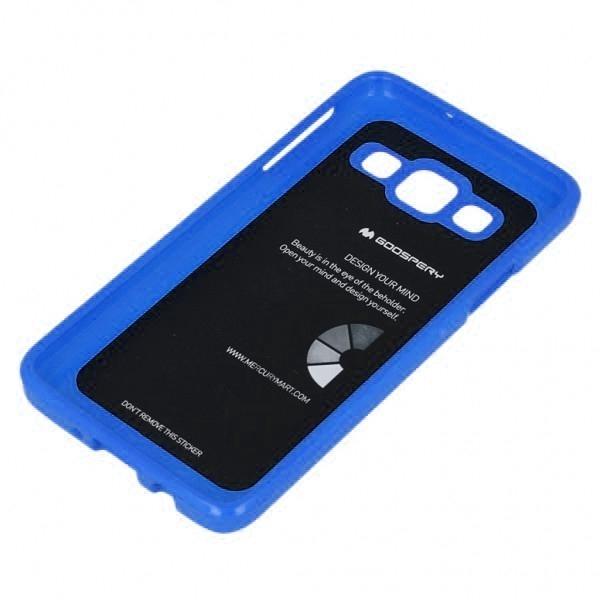 Силиконов (TPU) калъф за Samsung Galaxy J3 (2016) - Mercury Goospery Jelly Case (син) | JAR Computers Силиконов (TPU) калъф за Samsung Galaxy J3 (2016) - Mercury Goospery Jelly Case (син)