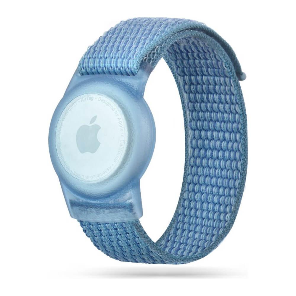 Текстилна каишка за Apple AirTag - Tech-Protect Kids Nylon AirTag Band (син) | JAR Computers Текстилна каишка за Apple AirTag - Tech-Protect Kids Nylon AirTag Band (син)